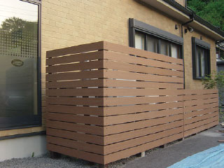 外装ルーバー(人工木材・合成木材・再生木材)