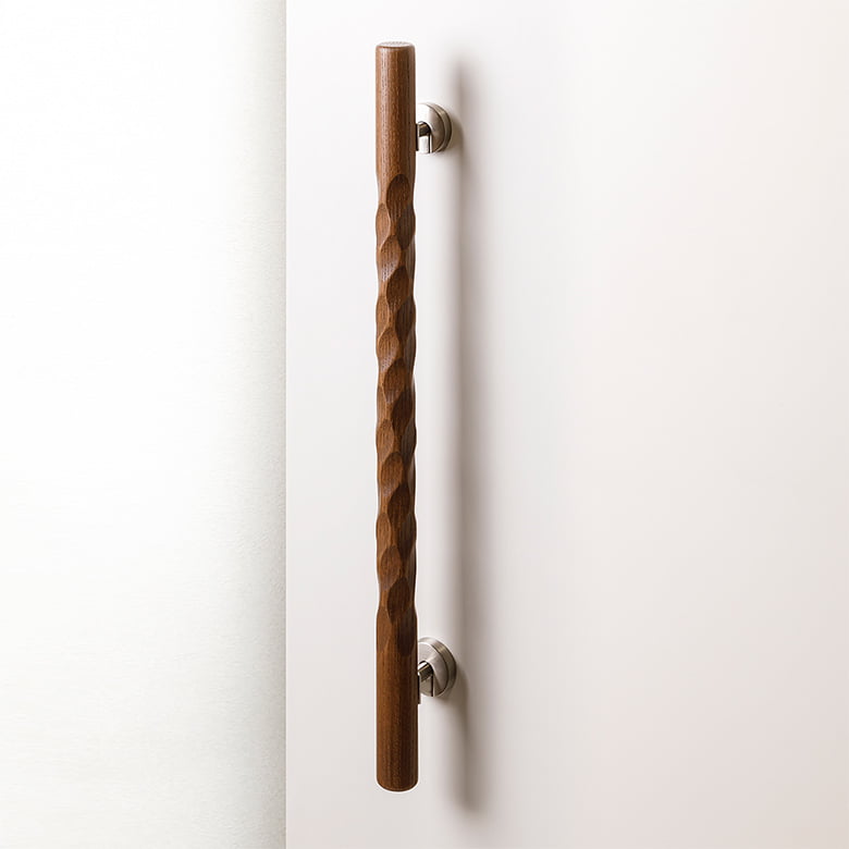 Wooden handrail and Door handle(Nickel-type)/株式会社ビュート