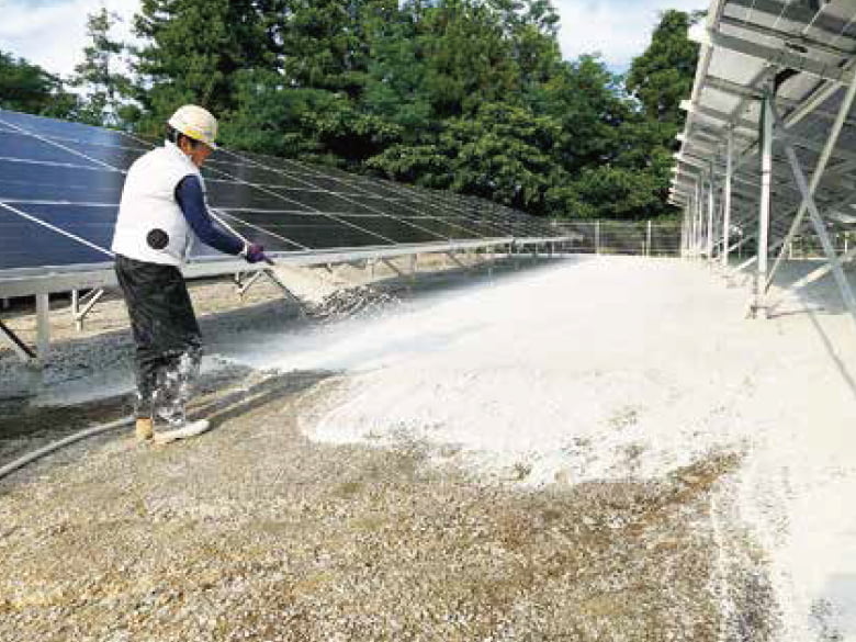 ホワイトコート吹付工/株式会社丸八土建