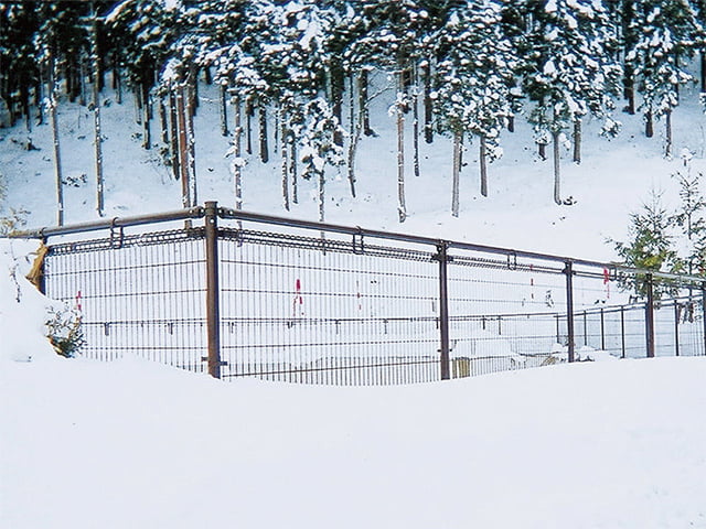 積雪地用フェンスシリーズ