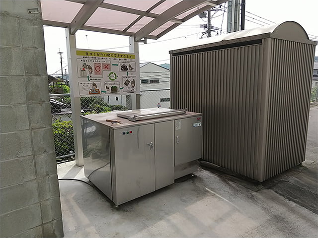 YKKAP ゴミ収納庫 CRステーション 18-09用オプション （床板のみ） 『ゴミ収集庫』 プラチナステン - 4
