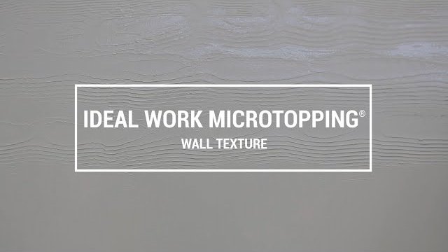 Ideal Work - Microtopping Wall Textures - de [IDEAL WORK JAPAN]