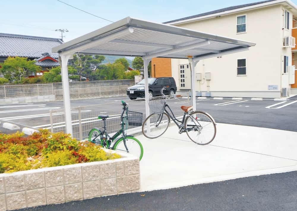 サンキン 自転車置き場 駐輪場 SAT-1300 一般タイプ 〈基本棟〉