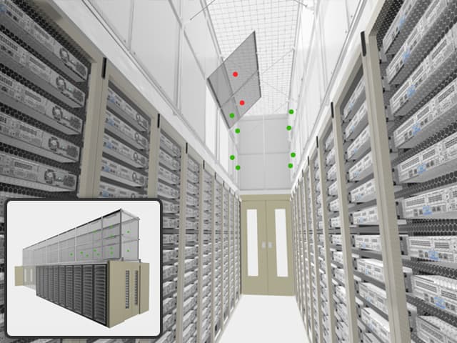 データセンター用コンテインメント「データテクト」【VR公開中】