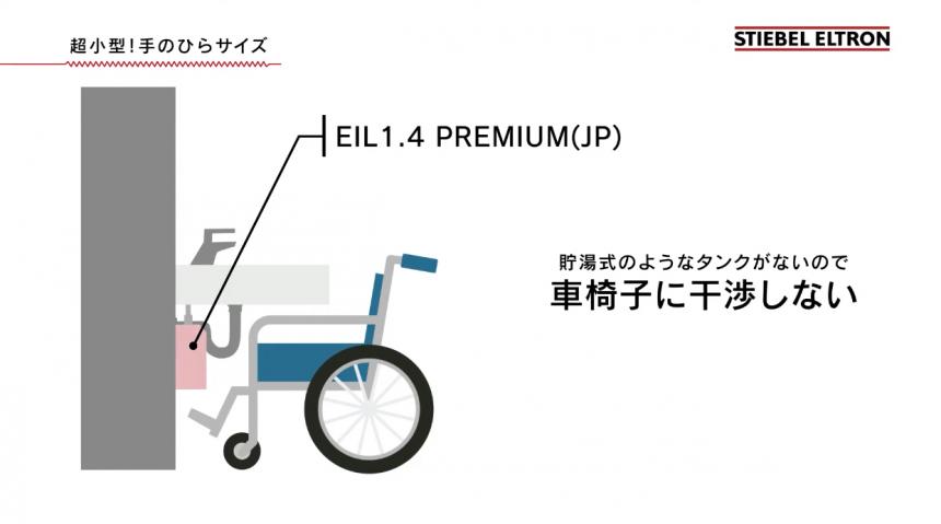 瞬間式電気温水器 EIL1.4 PREMIUM(JP)